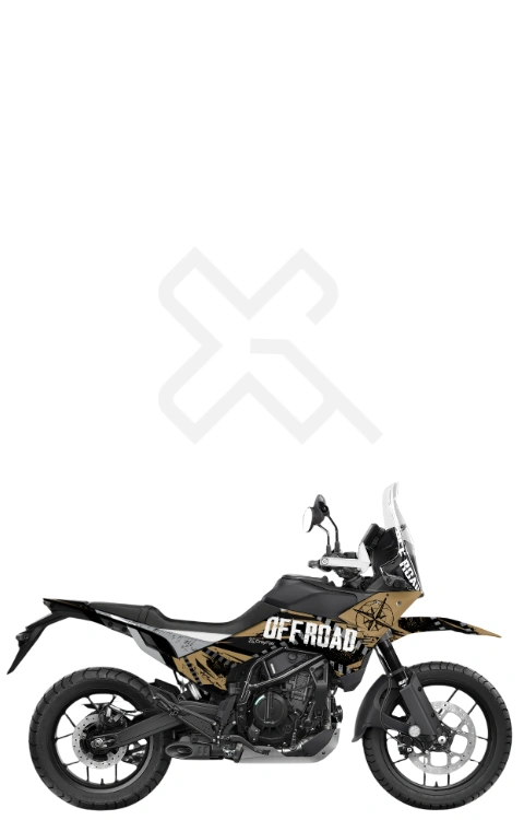 Off Road Edition Full Body Sticker for New Gen Adventure 250/390 | Made in Premium Vinyl with FPF (Fade Protection Film), Waterproof, Precut Sticker, Pack of 1